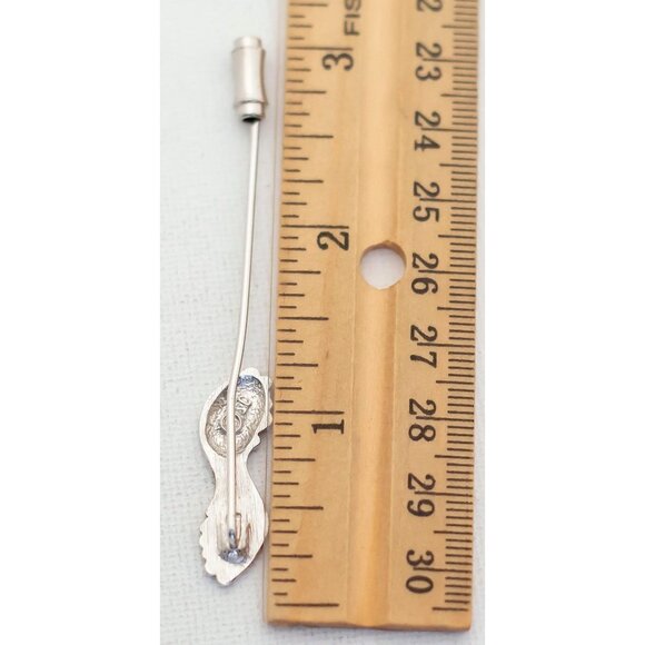 Vintage Silver Waves Stick Pin by Sarah Coventry - A3 - Picture 3 of 3